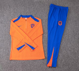 2024/25 Netherlands  Orange Sweater Tracksuit