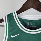 Celtics TATUM #0 Green Kids NBA Jersey 热压