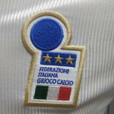 1998 Italy Away Wihte Retro Soccer Jersey