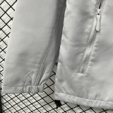 2026/27 PSG Jordan Grey Outdoor Jacket #立领RK901  不带帽