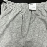 2025 Jordan Grey Pure Cotton Fabric Casual Short Pants M16