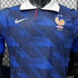 2026/27 France Home Blue Player Version Soccer Jersey