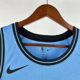 2025 Clippers PAUL #3 Blue City Edition NBA Jersey