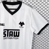 1986/1988 Wolves Away White Retro Soccer Jersey