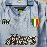 1990/91 Napoli Home Blue Retro Soccer Jersey