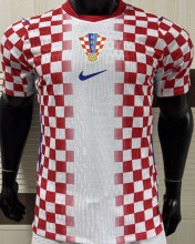 2026/27 Croatia Home Player Version Soccer Jersey 背下有格子