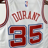 Rockets DURANT #35 White City Edition NBA Jerseys