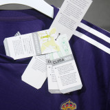 2010/11 RM Third Purple Retro Long Sleeve Player Version Jersey 球员版