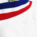 1995/96 Lyon Home White Retro Soccer Jersey