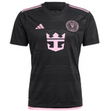 MESSI #10 Inter Miami 1:1 Quality Away Black Fans Jersey 2023/24  胸前新广告 ★★