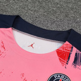 2025 PSG Pink Vest Training Jersey(A Set)