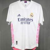 2020/21 RM Home White Retro Player Version Soccer Jersey 球员版