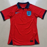 2022/23 England Away Red Player Version Soccer Jersey