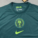 2025/26 Nigeria Away Green Fans Soccer Jersey