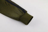 2025 Napoli Green Zipper Jacket Tracksuit
