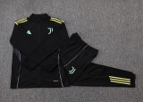 2025/26 JUV Black Kids Jacket Tracksuit