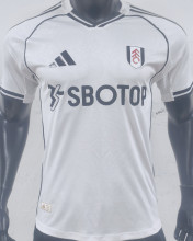 2025/26 Fulham Home White Player Version Soccer Jersey
