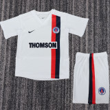 2002/2003 PSG Away Retro Kids Soccer Jersey