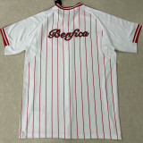 2025/26 Benfica White Baseball T-Shirt