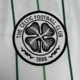 2025/26 Celtic White Baseball T-Shirt