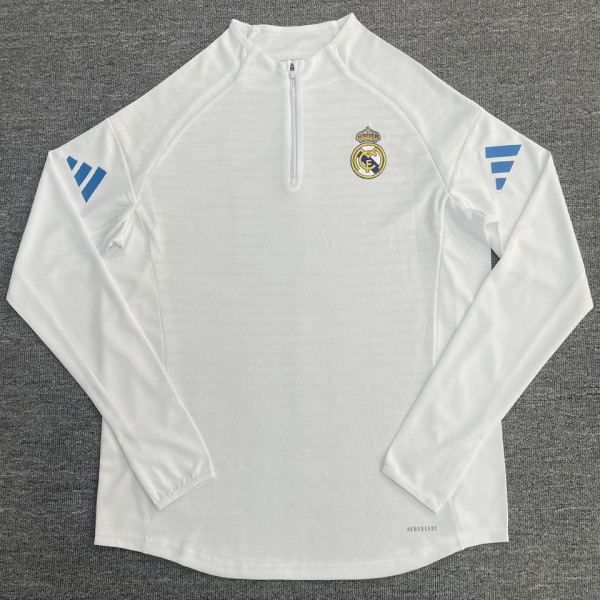 2026 RM White Training Sweater