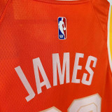 2026 Cleveland JAMES #23 Orange City version NBA Jerseys