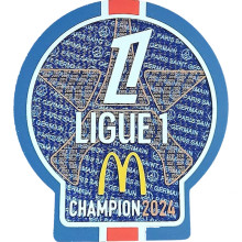 Ligue 1 CHAMPION Patch 2024 法甲冠军章 You can buy it alone OR tell us which jersey to print it on  You can buy it alone OR tell us which jersey to print it on