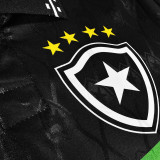 1995/96 Botafogo Third Black Retro Soccer Jersey