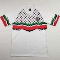 2024/25 Palestine White Fans Soccer Jersey