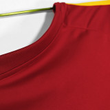 2008 Spain Home Red Retro Soccer Jersey