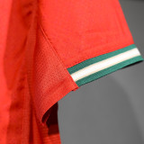 2025/26 Portugal Home Red Player Version Soccer Jersey