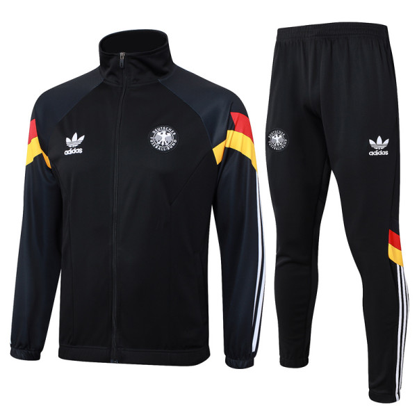 2025 Germany  Black Jacket Tracksuit