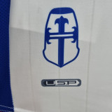 2009 CDUC Catholic Away White Retro Soccer Jersey
