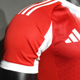 2025/26 BFC Home Red Player Version Soccer Jersey