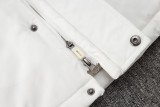 2024/25 JUV White Cotton Jacket