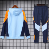 2025 RM Blue Hoody Zipper Jacket Tracksuit