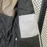 2025 DST Cotton Thickened Warm Grey Outdoor Jacket #A802加棉冲锋衣
