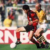 1998/2000 Frankfurt Home Red Black Retro Jersey