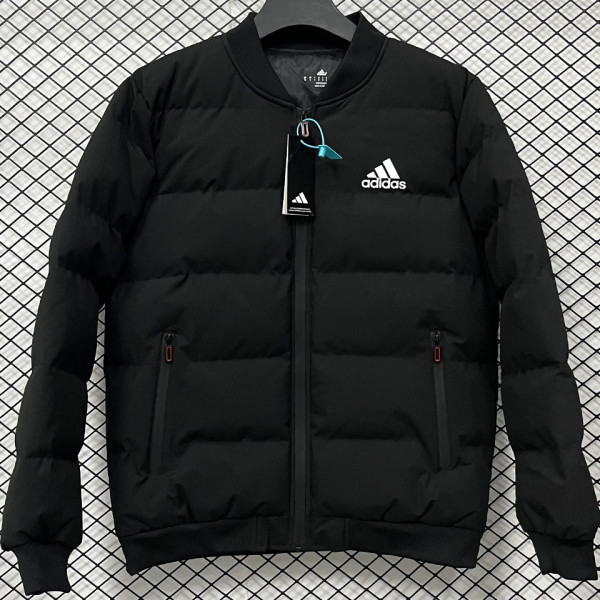 2026/27 AD Black Baseball Cotton Windbreaker Jacket BQ7701