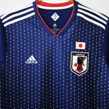 2018 Japan Home Blue Retro Soccer Jersey