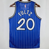 2019 Magic FULTZ #20 Royal Blue Retro NBA Jerseys