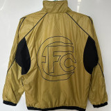 2025/26 AD x EQUIPOFC Gold And Black Reversible Windbreaker 双面 带AD