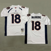MANNING #18 Men's Denver Broncos Retro NFL Jersey 野马