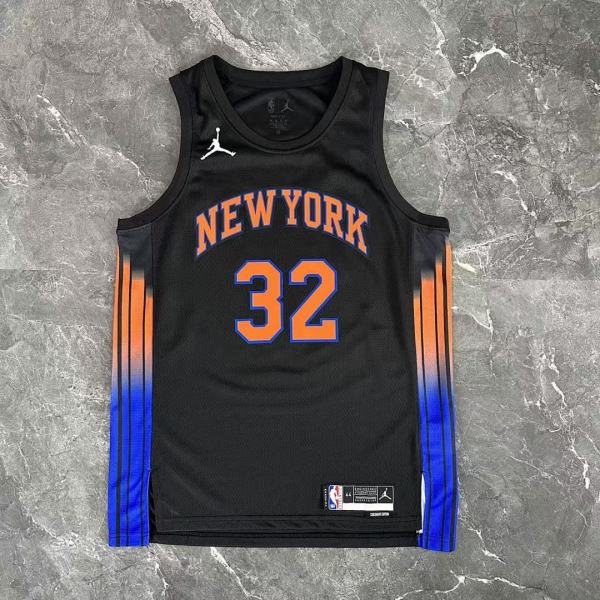 2026 NY Knicks TOWNS #32 Black NBA Jersey