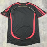 2006/07 AC Milan Third Black Retro Soccer Jersey