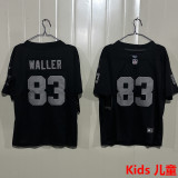 WALLER #83 Las Vegas Raiders Kids NFL Jersey 突袭者