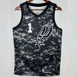 Spurs WEMBANYAMA #1  NBA Jerseys