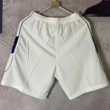 2000 M Utd White Retro Shorts Pants