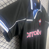 1997/1998 Celta Away Black Retro Soccer Jersey