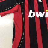 2006/07 AC Milan Home Retro Soccer Jersey